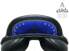 Paramour Jump Blue Cantle with Swarovskis