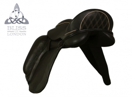 Paramour Dressage Black with Cream Welt